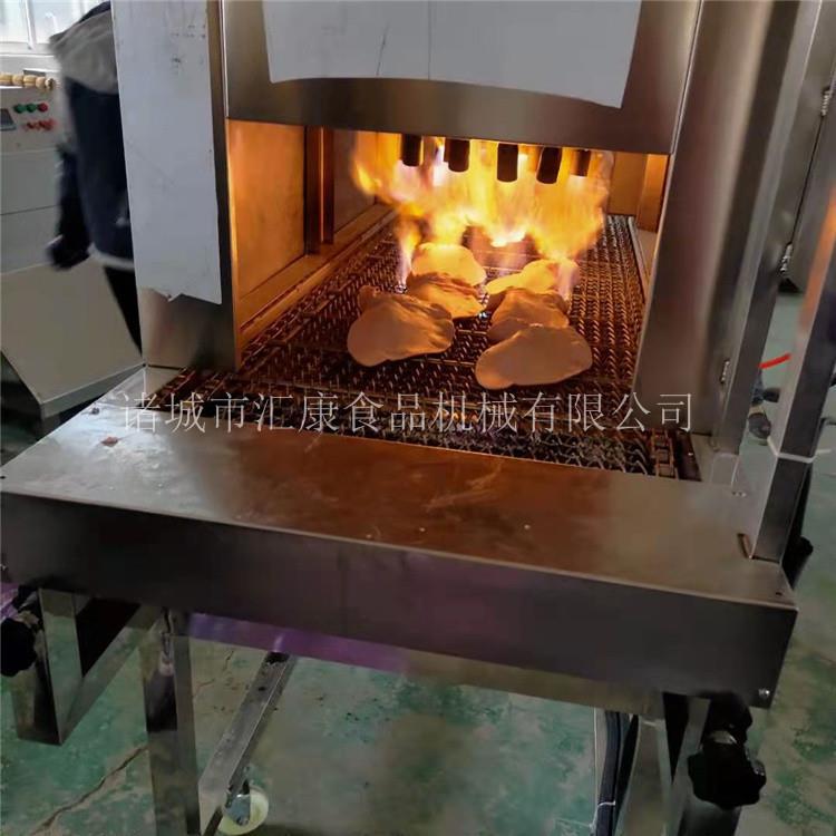 节约能源禽类皮除毛设备 猪头液化气烧毛机 汇康机械研发设备