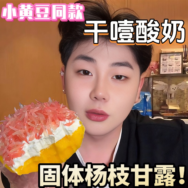 干噎酸奶官方旗舰店网红同款固体杨枝甘露大罐装希腊冷萃干嚼酸奶