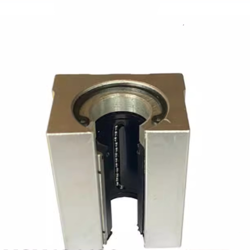 带锁紧开口型光轴轴承座SBR16 20 25 30UU固定环定位直线导轨滑块