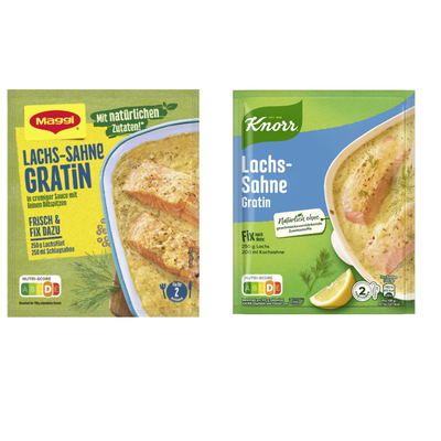 德国Knorr Fix Lachs-Sahne Gratin奶油焗三文鱼调味粉