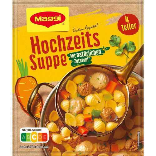Maggi Maggi Guten Appetit 开胃汤粉不含添加剂不含色素