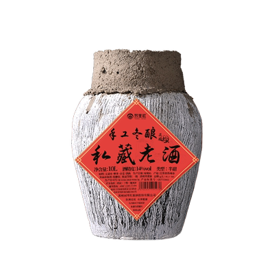 同里红私藏老酒花雕十年半甜型