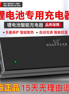 适用爱玛电动车锂电池专用充电器48V2A卡农头54.6V小麦头3A非原装