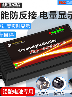 36V铅酸电池充电器36V12AH36伏50安40AH20A电瓶快充36V电动车通用