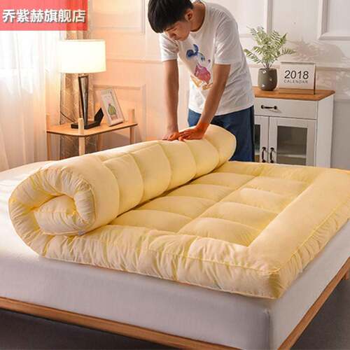 加厚床垫宿舍单人双人1.5m1.8mx2.0米褥子家用软垫榻榻米学生垫被