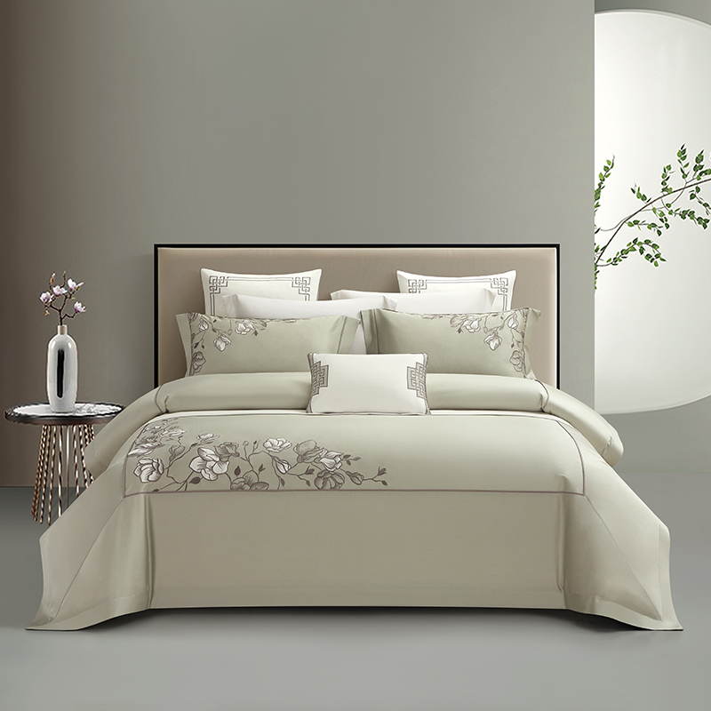 100支全棉四件套纯棉新中式