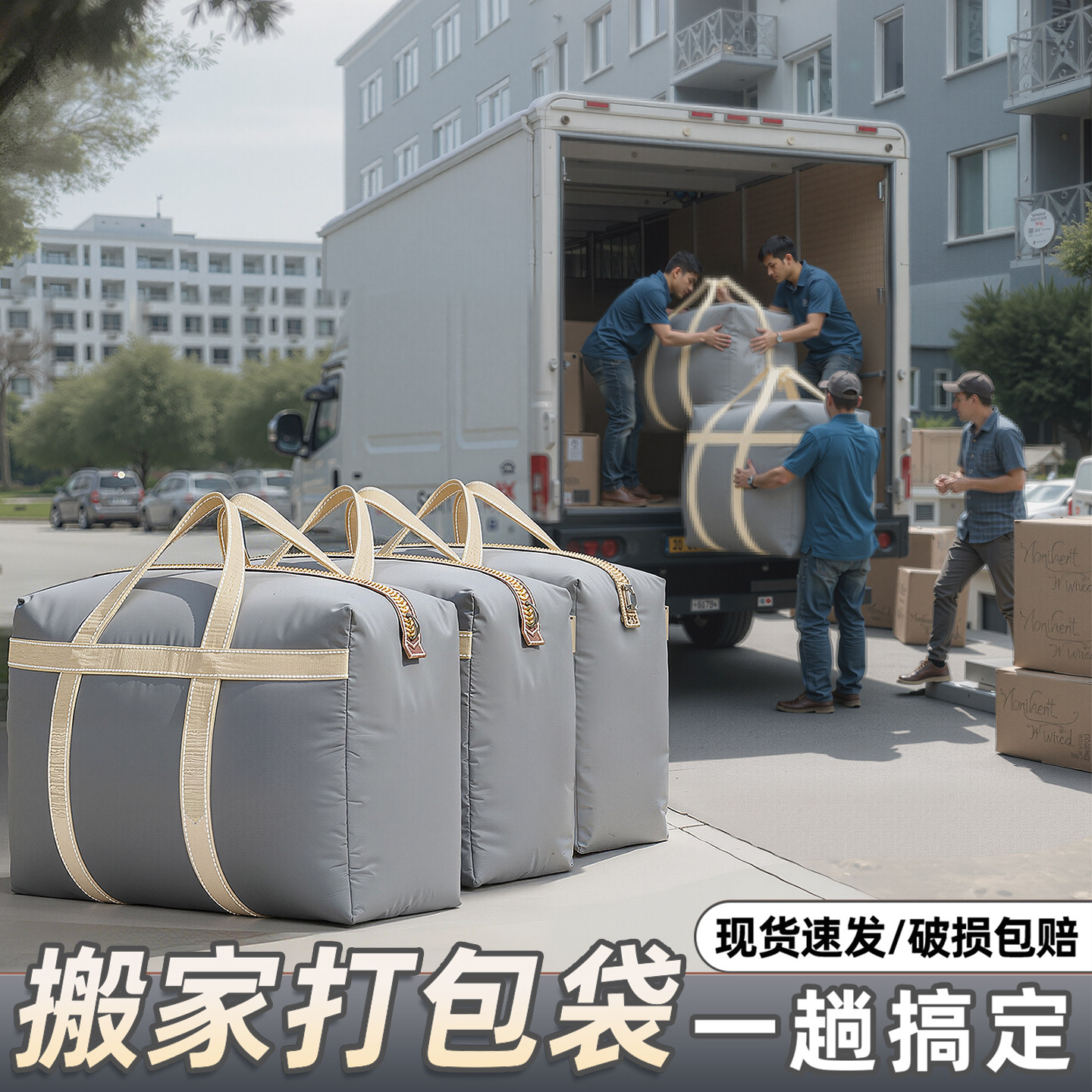 防水行李打包袋子搬家打包袋特大号超大容量加厚衣服被子收纳袋子