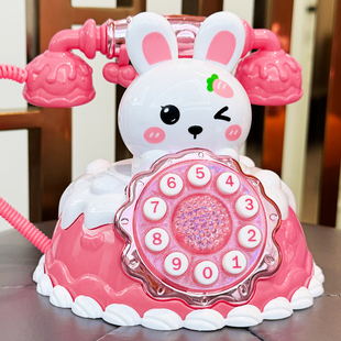 婴幼儿童0 3至6个月宝宝玩具男女孩子启蒙1一2两岁益智音乐电话机