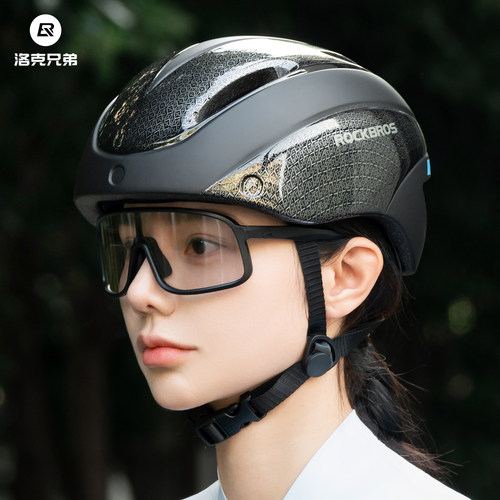 洛克兄弟安全头帽带夏季自行车