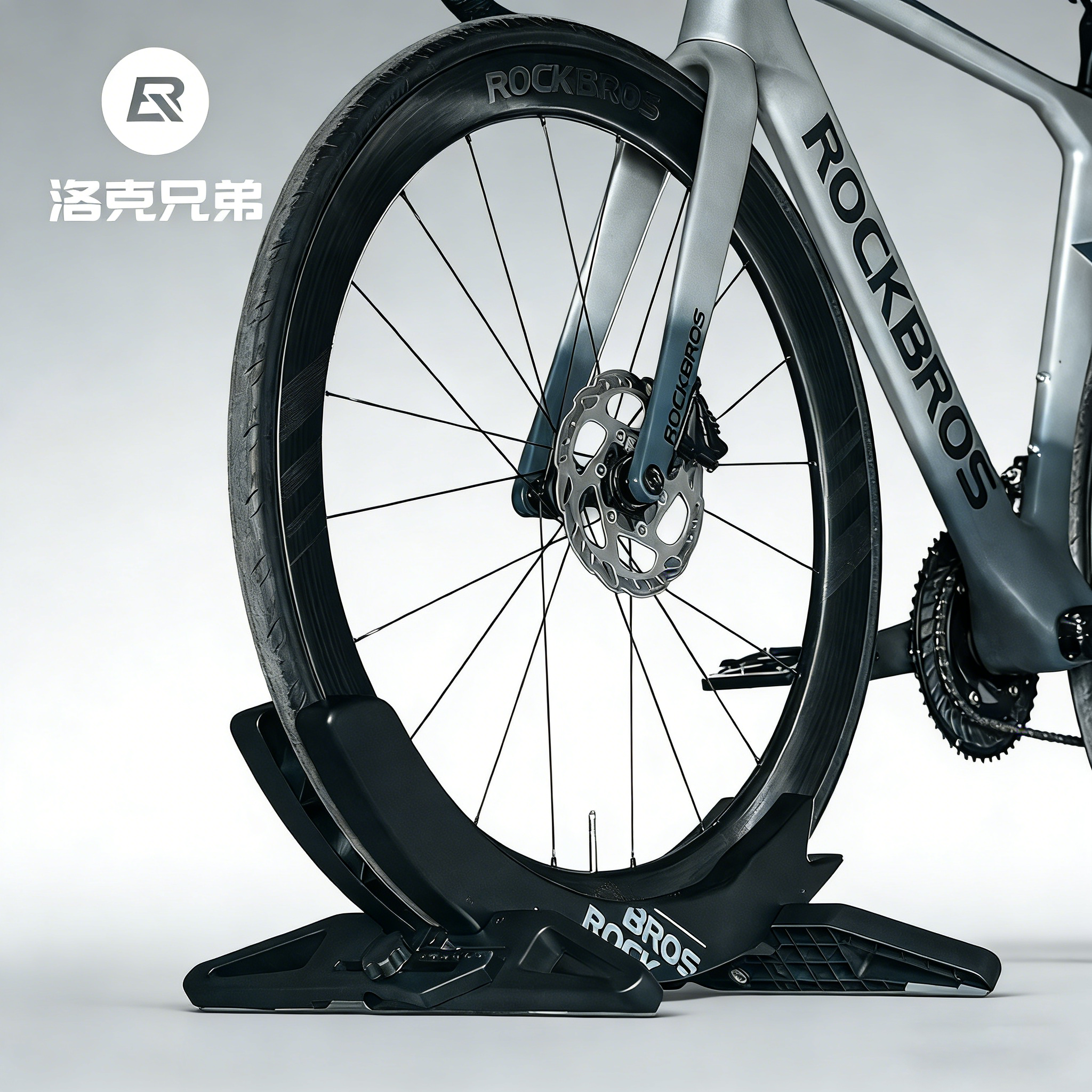 洛克兄弟公路自行车停车架山地展示架支架可调节底座固定脚撑家用,自行车/骑行装备/零配件,脚撑/停车架,淘宝优惠券,粉丝福利购,淘宝优惠卷