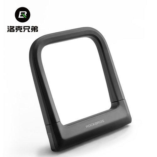 洛克兄弟硅胶U型锁电动车防盗锁
