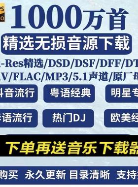 2025车载无损音乐包下载MP3抖音热门流行歌曲DJ免费高音质音源MV