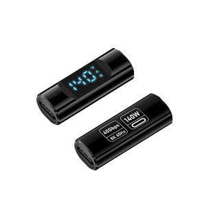 俊达利typec数显转接头全功能数据线功率电流电压表快充监测显示测试仪检测器手机充电器USB4雷电40Gpbs 140W