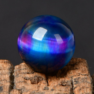 樱花虎眼石散珠单珠diy饰品猫眼木变石虎睛石串珠手链项链配饰