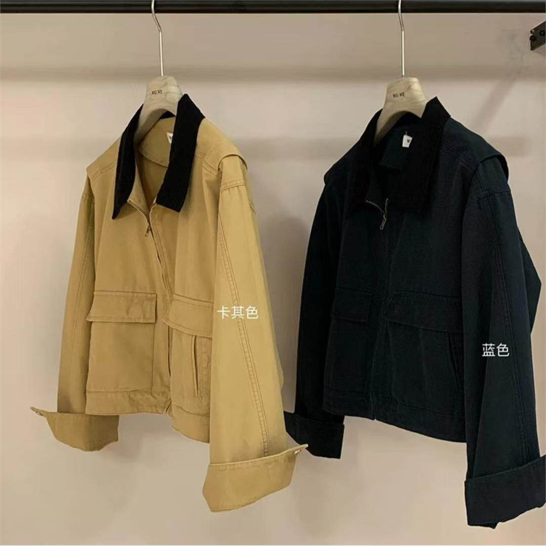 韩系早秋初秋薄款外套女