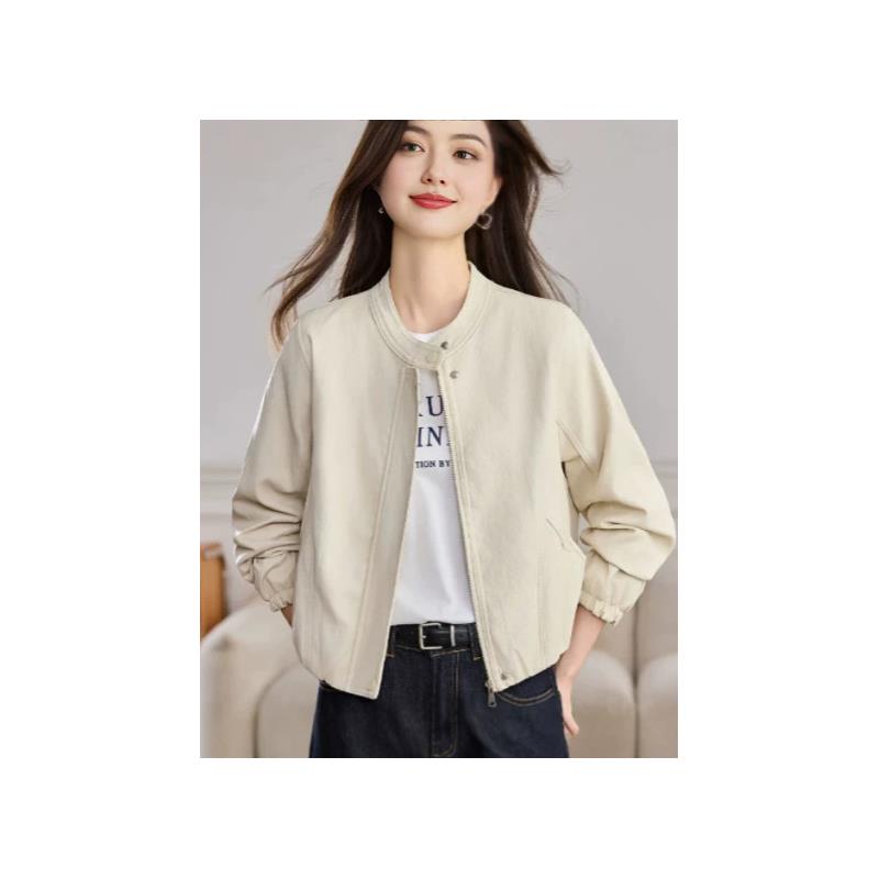 短款皮衣女2026新款时尚