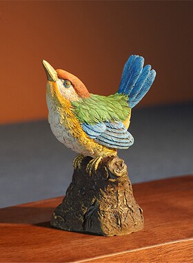 箐铜记圣诞新年喜鹊铜摆件家居装饰品客厅玄关办公室乔迁新居