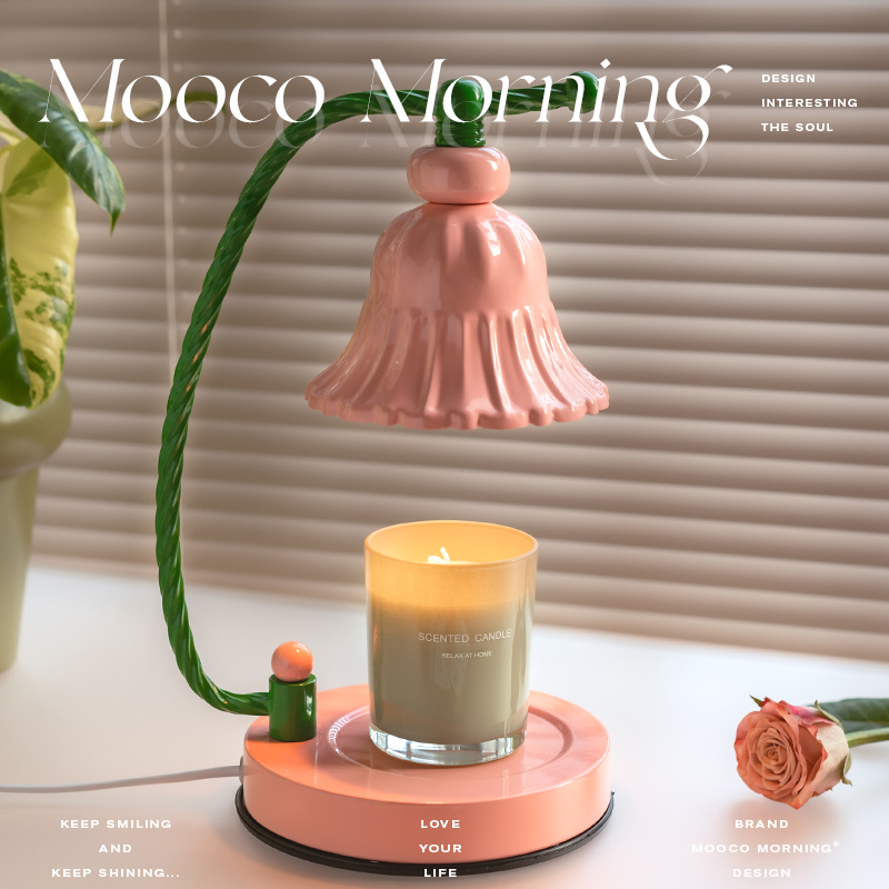 香薰灯蜡烛熔烛灯融蜡灯无火香氛家居摆饰小众高级高颜值生日礼物