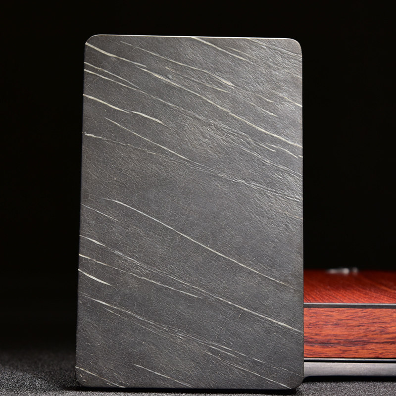 高档天然原石老坑精品龟甲白眉袈裟歙砚端砚书法国画专用研磨墨块砚台砚板砚胚收藏送礼珍藏安徽名砚