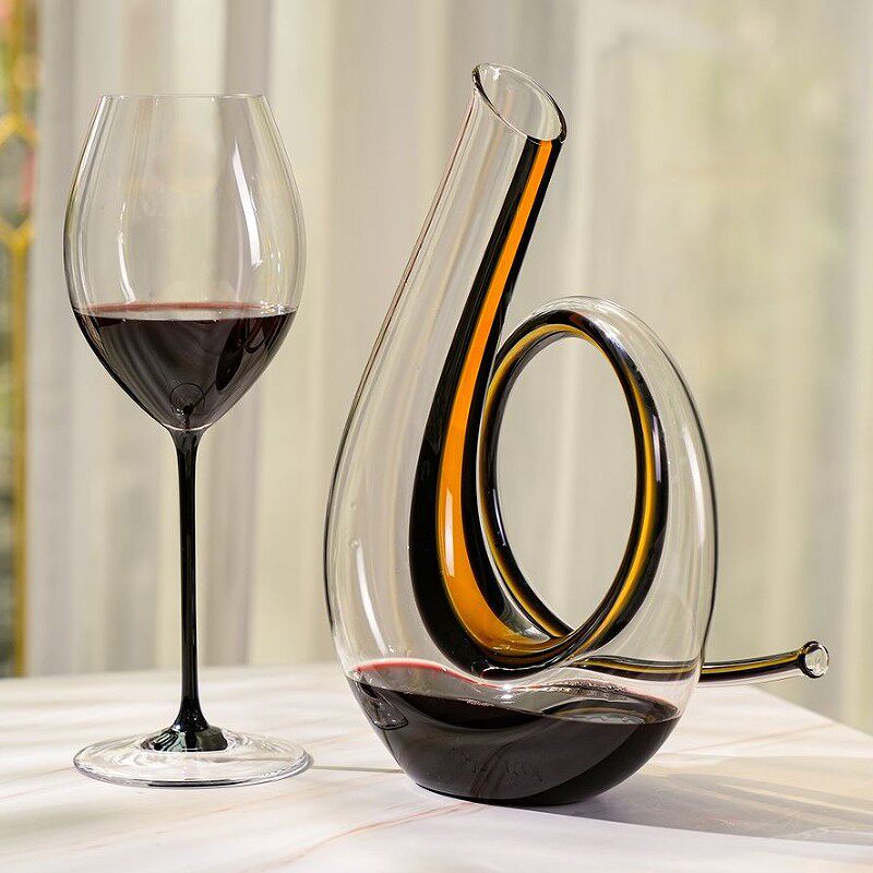 RIEDEL/醴铎黑领结红酒杯