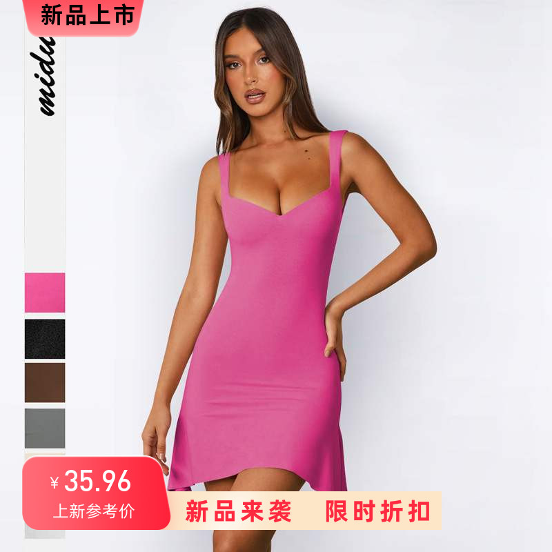 short Dress Dresses For Women Sexy Shoulder Tight Ladies衣