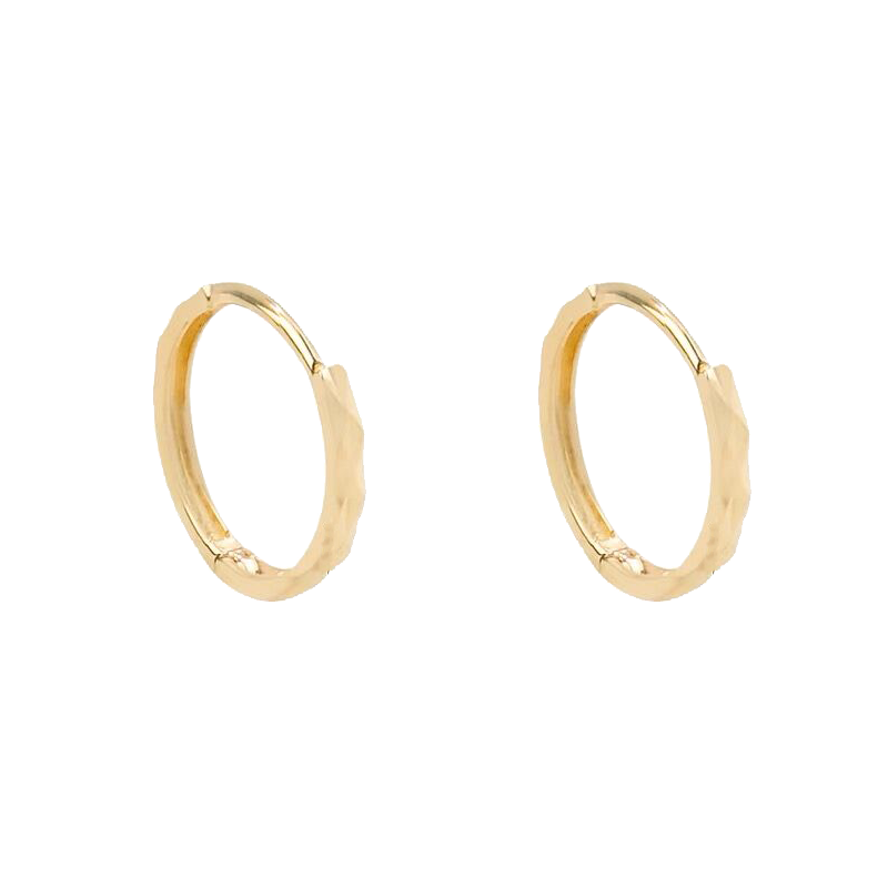 圈圈耳环2025年新款潮气质高级感金属素圈耳圈韩国小众设计感耳饰