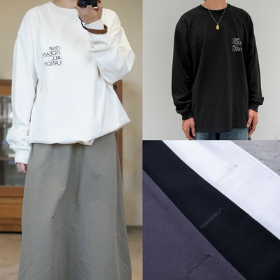 26新款潮牌高密度百搭男女同款长袖T