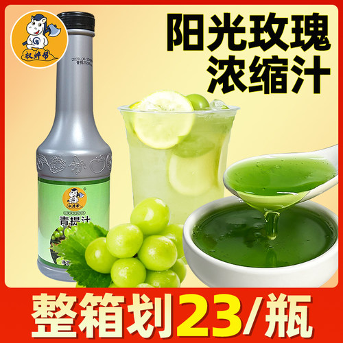 青提浓缩汁【优选阳光青提制作】