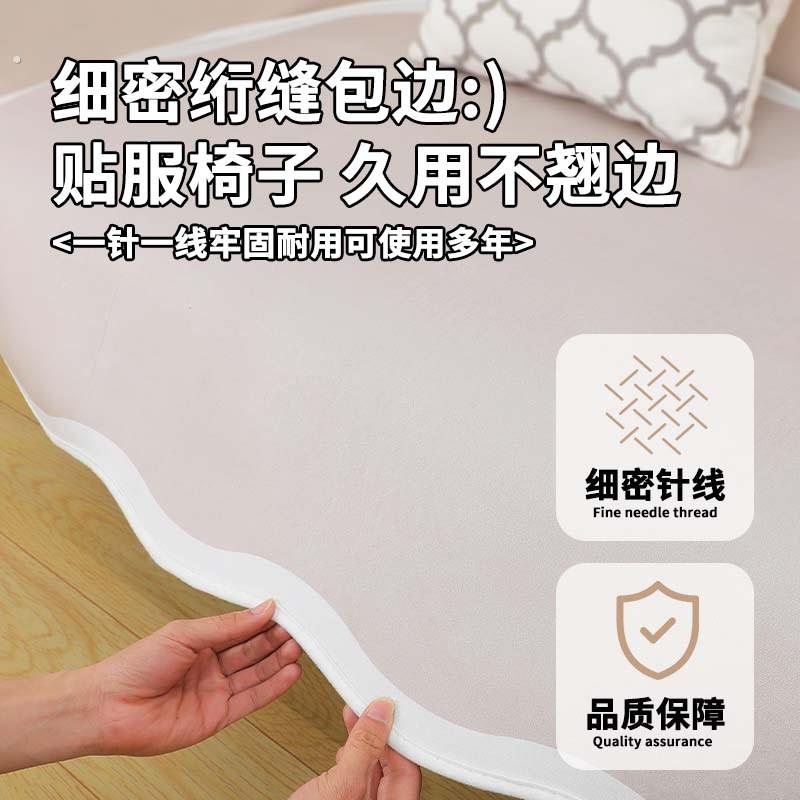 四季通用办公室坐垫侘寂风圆形电脑椅子屁垫神器椅垫久坐高级垫子