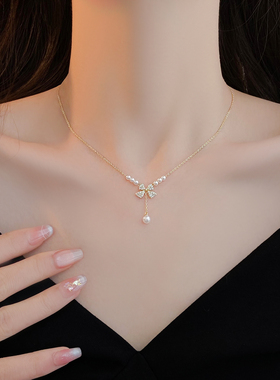 艾沐尔新款气质百搭珍珠项链时尚