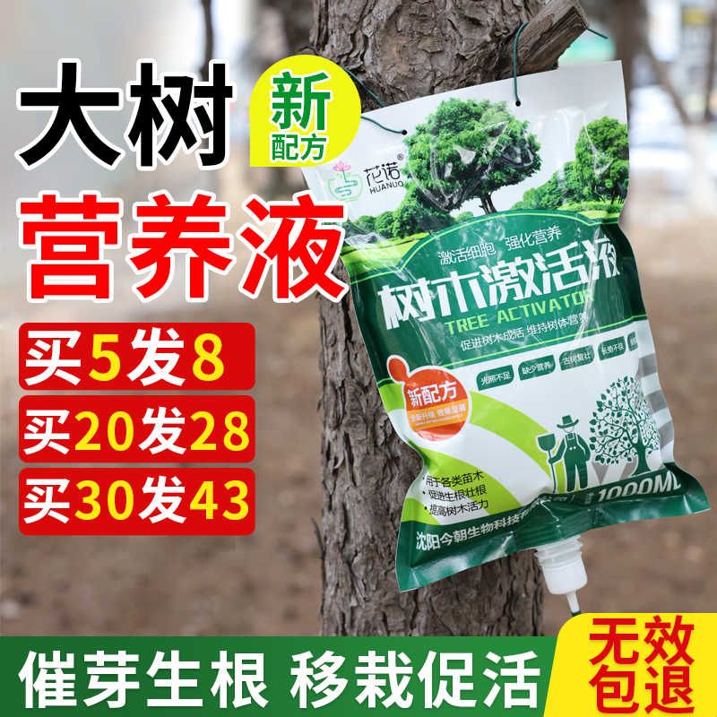 大树营养液桂花树果树输液袋移栽浓缩肥料植物生根树木通用肥料