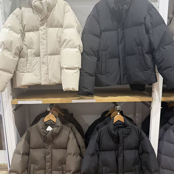 防风防水无缝立领羽绒服茄克