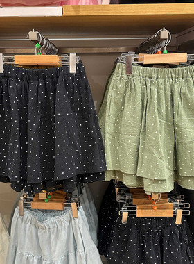 日单童装女童春夏迷你裙裤休闲短裙防走光时尚短裤474712/474713