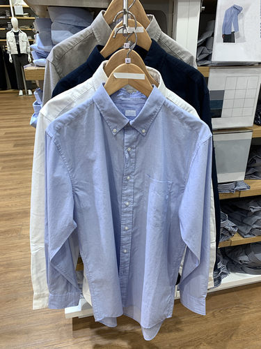 牛津纺衬衫长袖衬衣外套