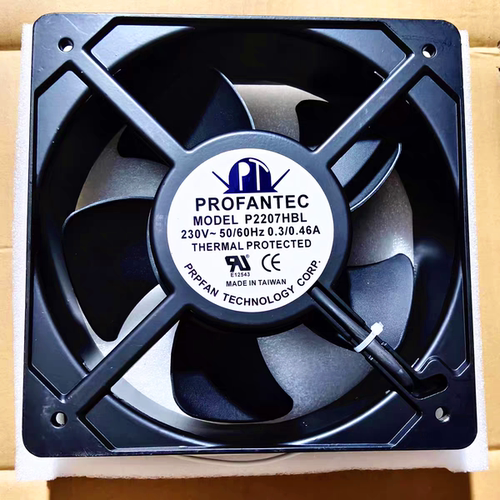 全新PROFANTEC P2207HBL 230V~50/60Hz 0.3/0.46A 20572散热风扇