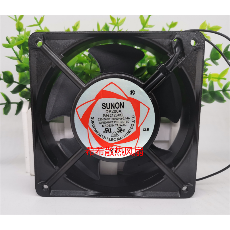 SUNON建准P/N2123XBL/XSL轴流风机12038 220V 12CM电焊机散热风扇