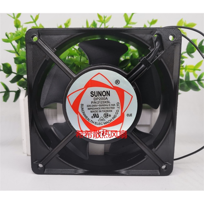 SUNON建准P/N2123XBL/XSL轴流风机12038 220V 12CM电焊机散热风扇