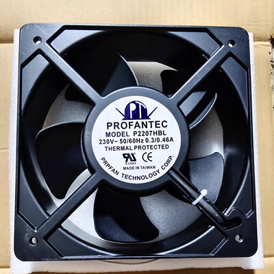 原装全新 PROFANTEC P2207HBL 230V 0.46A 20572 20.5cm 散热风扇