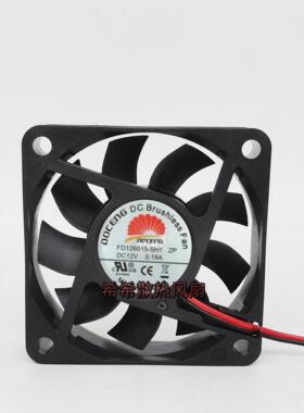 全新DOCENG 直流无刷静音风扇 6015 FD126015-SH1 ZP DC12V 0.18A