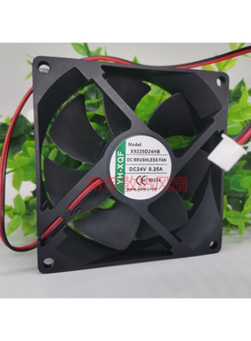 全新YH-XQF X9225D24HB 9025 24V 0.25A 9CM/厘米变频器散热风扇