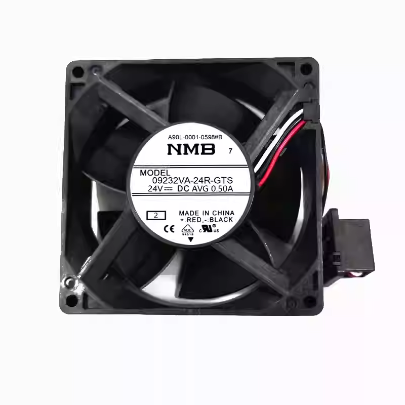 全新A90L-0001-0598#B 09232VA-24R-GTS NMB 9CM发那科放大器风扇