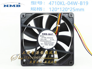 12厘米CM 风扇 NMB 0.17A 12V 12025 B19 04W 4710KL 正品 全新原装