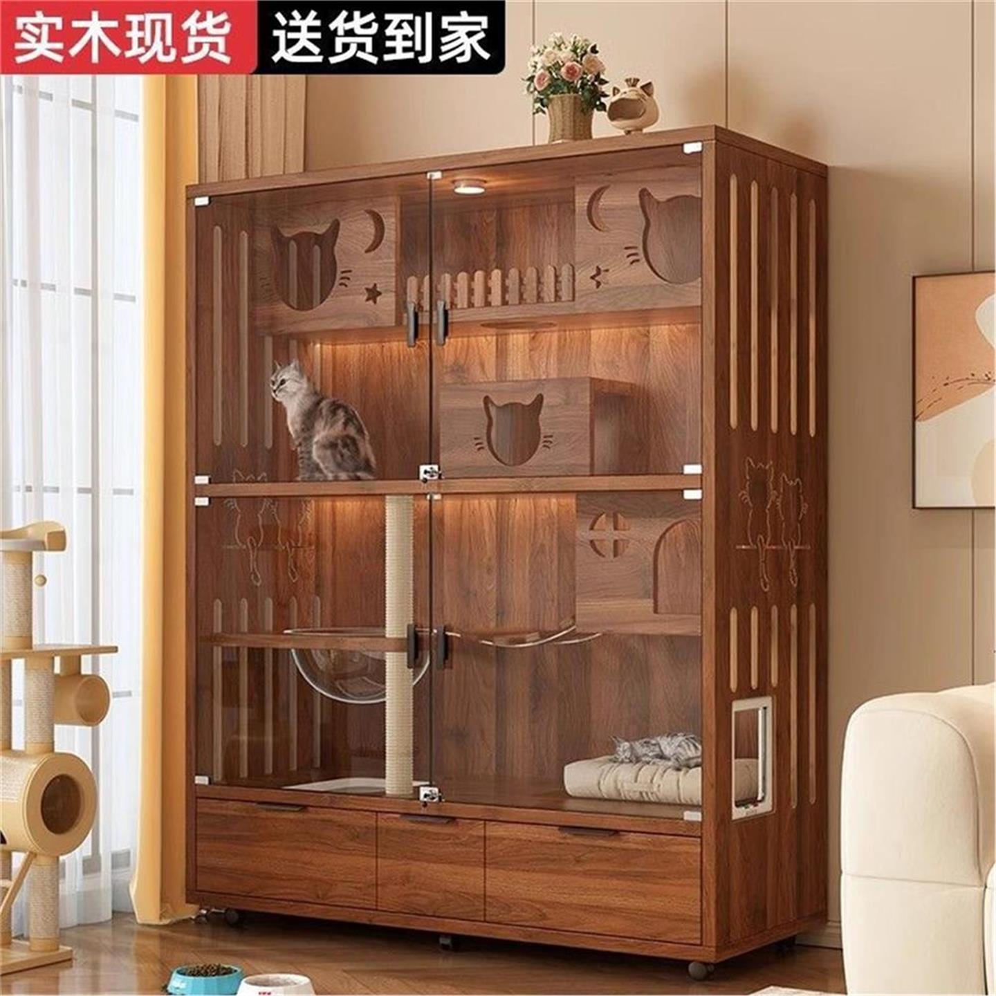 新款猫笼子家用室内自由空间