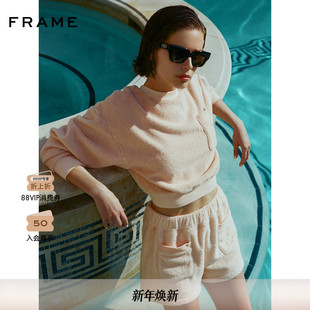 FRAME Paris丽兹酒店系列女士圆领套头卫衣 Ritz