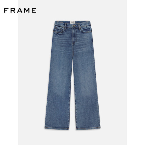 FRAME女士阔腿牛仔裤长裤PIXIE SLIM PALAZZO
