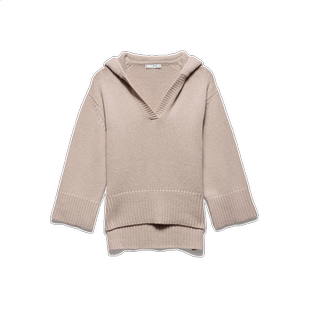 FRAMEV领翻领针织衫羊毛毛衣女装OVERSIZED  春季款