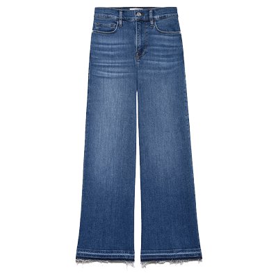 FRAME女士高腰高弹阔腿牛仔裤宽松复古LE SLIM PALAZZO