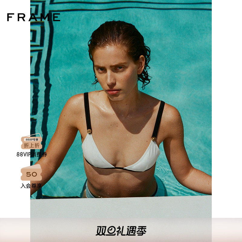 FRAME Ritz Paris丽兹酒店系列女士比基尼泳装上装