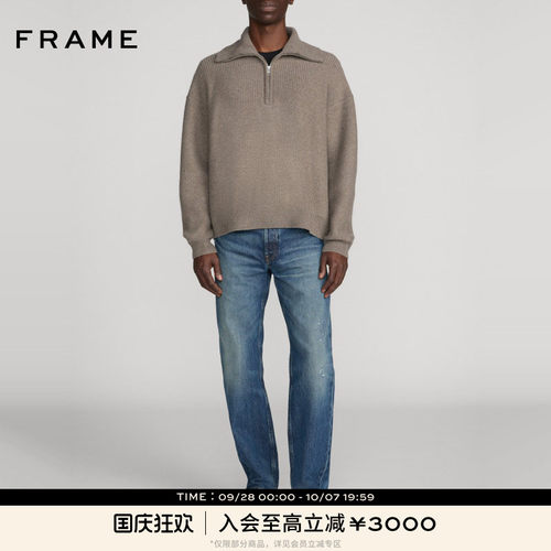 【秋季新品】FRAME男士复古直筒休闲牛仔裤THE STRAIGHT JEAN
