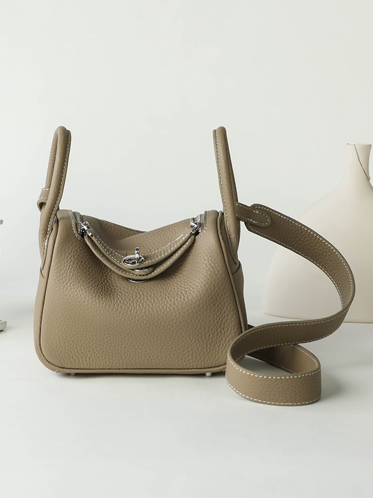 明星同款女包琳迪包mini真皮单肩斜挎包枕头包百搭小包医生包潮